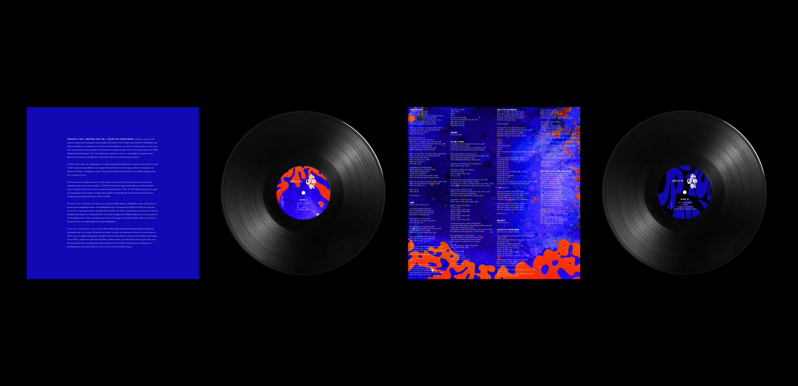 Gatefold album overview